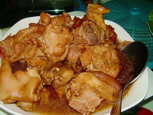 pork leg hoi sin stew