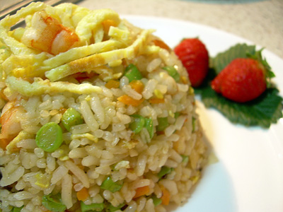 prawn fried rice