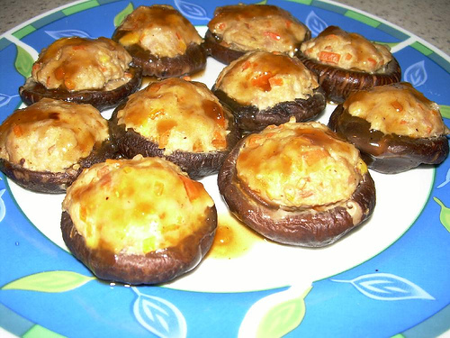 stuffed mushrooms