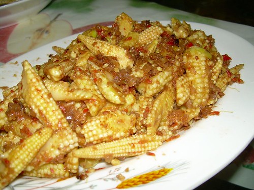 sambal babycorn