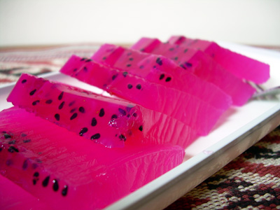 dragon fruit jelly